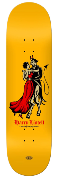 Real Lintell Dance with the Devil Skateboard Deck