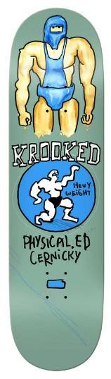 Krooked Cernicky Physical Ed Skateboard Deck