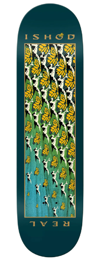 Real Ishod Metamorphosis Twin Tail Skateboard Deck