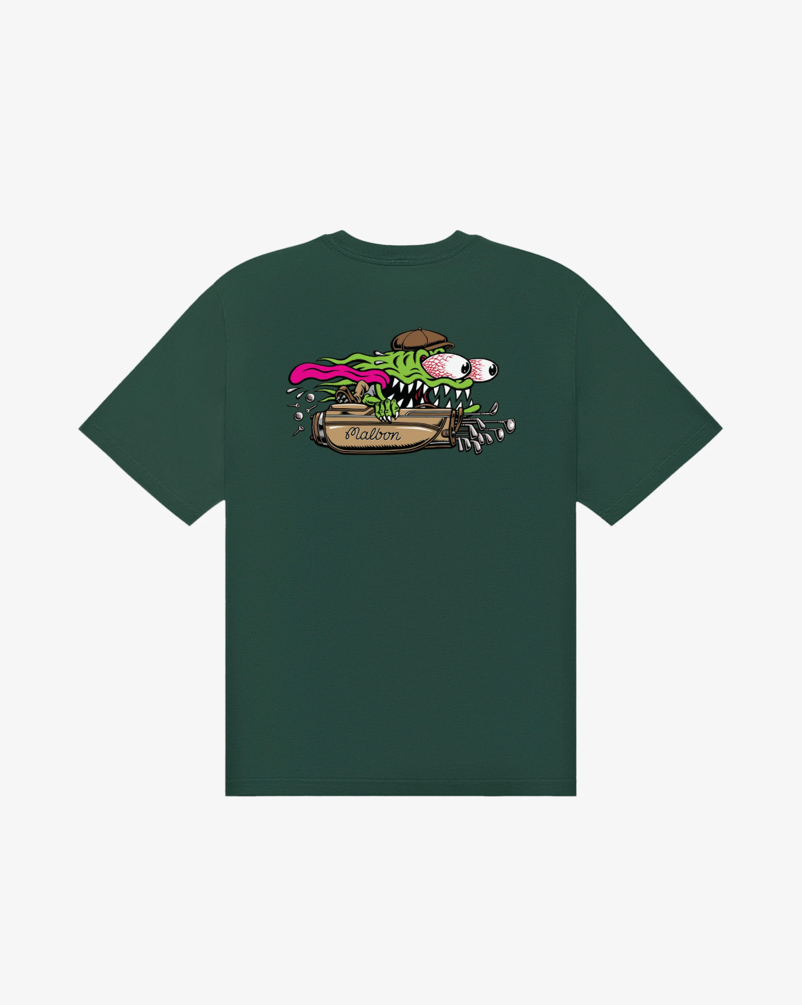 Malbon Bermuda Slasher Tee in Green