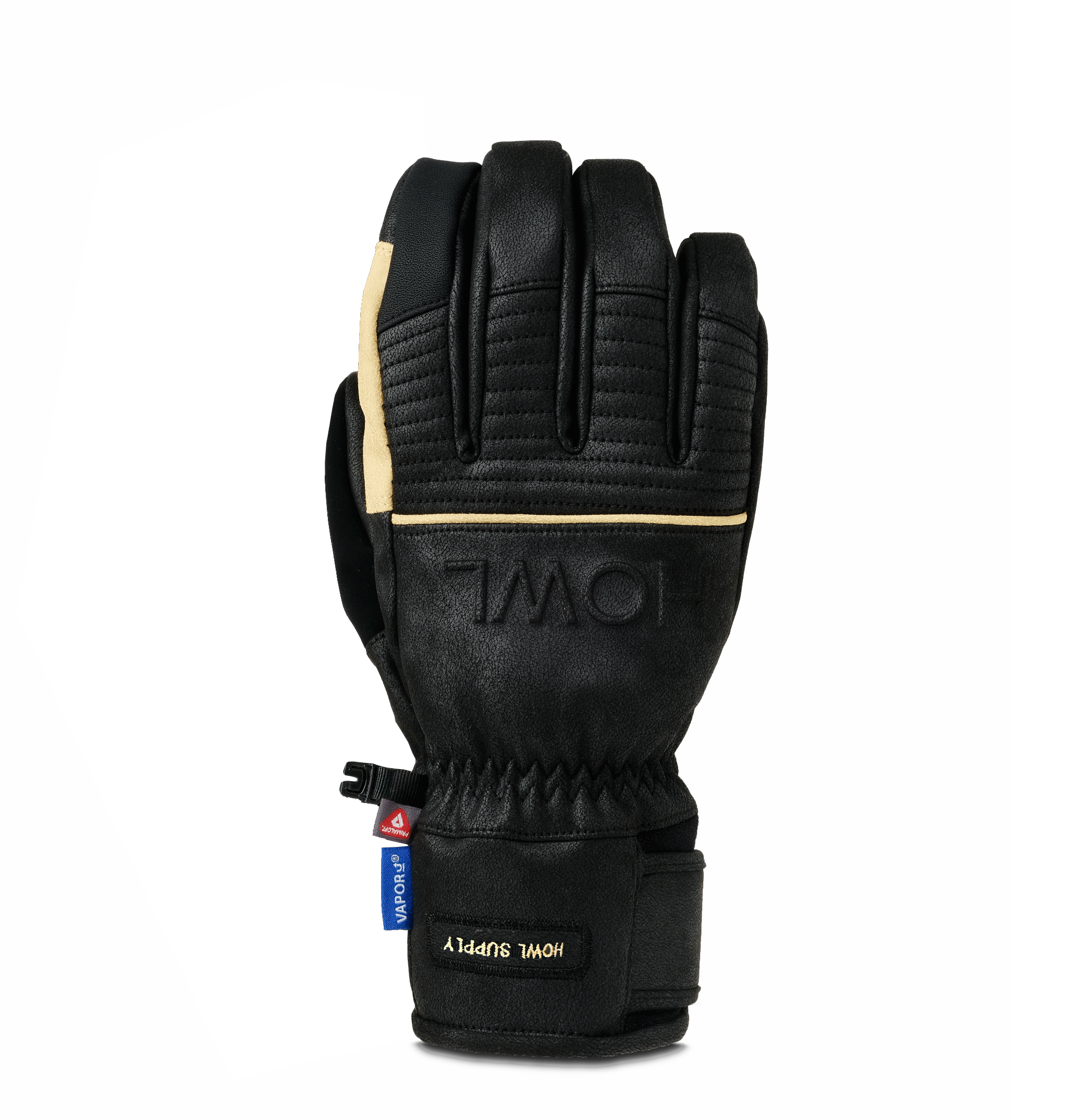 Black Howl Sexton Glove for men and women, featuring a sleek design and comfortable fit, ideal for outdoor activities.
