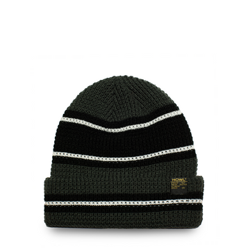 Howl Stripe Beanie in Black 2024