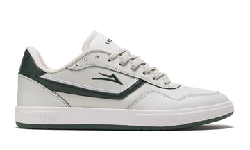 Lakai Terrace Skate Shoe in Cream/Pine Leather