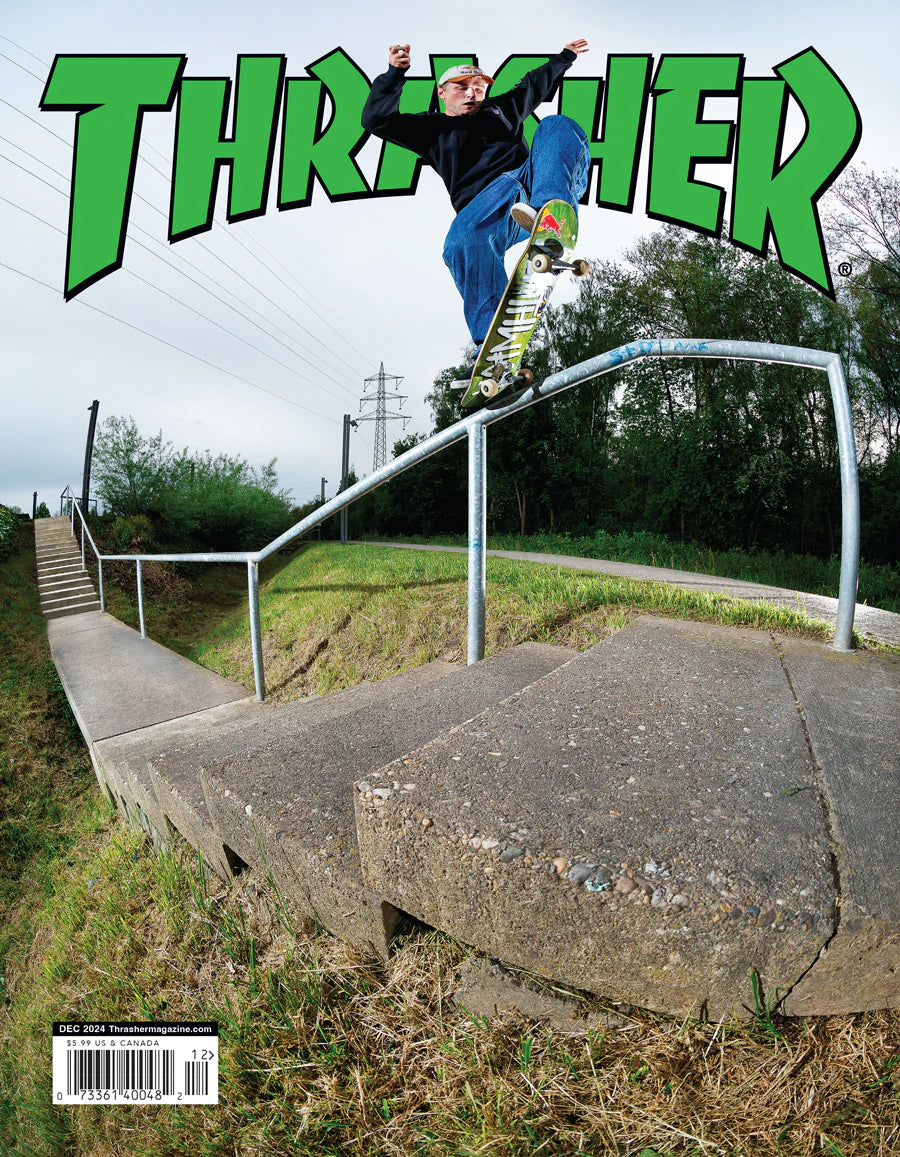 Thrasher Magazine December 2024 - M I L O S P O R T