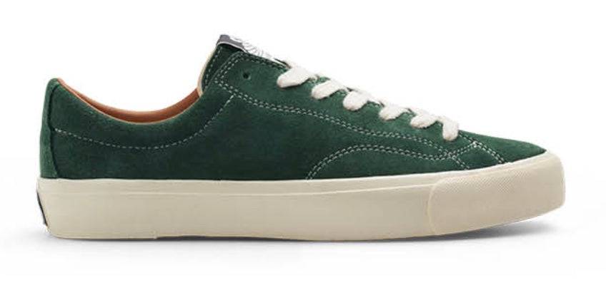 Last Resort VM003 LO Suede Shoe in Elm Green and White - M I L O S P O R T