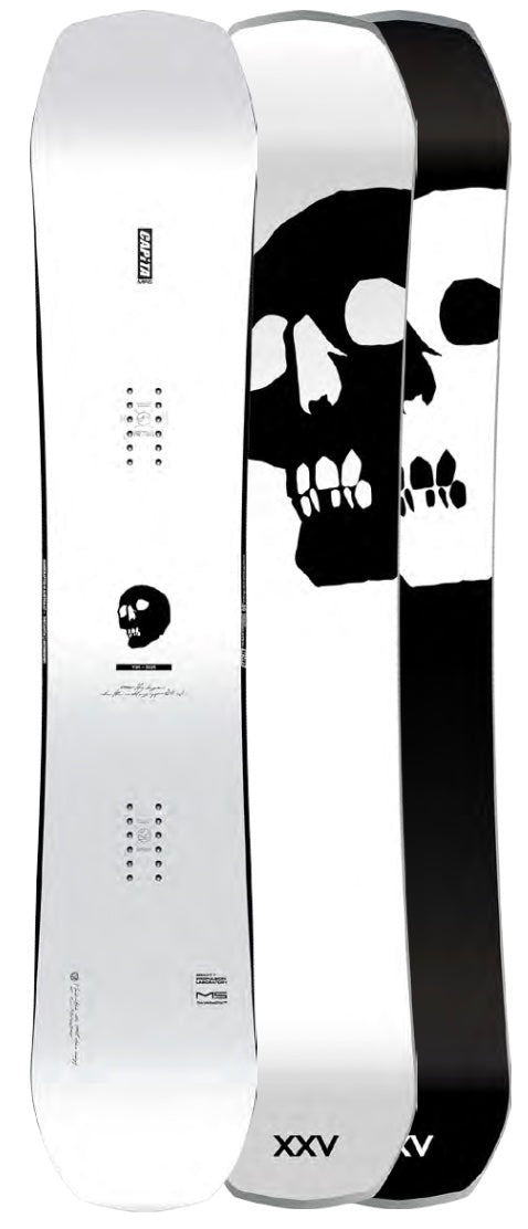 Capita Black Snowboard Of Death Wide Snowboard 2026