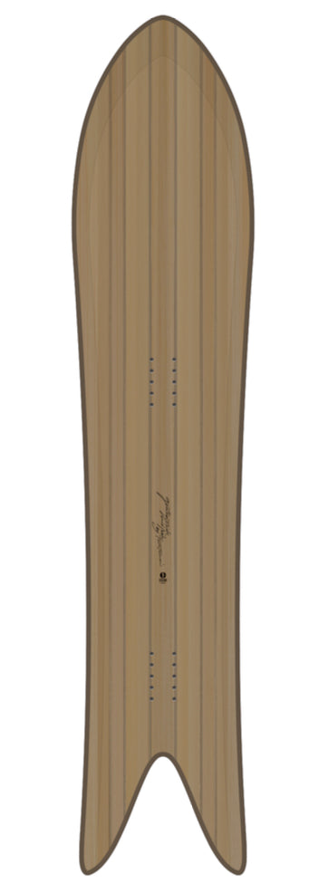 Gentemstick Mid Fish Snowboard 2025 - M I L O S P O R T