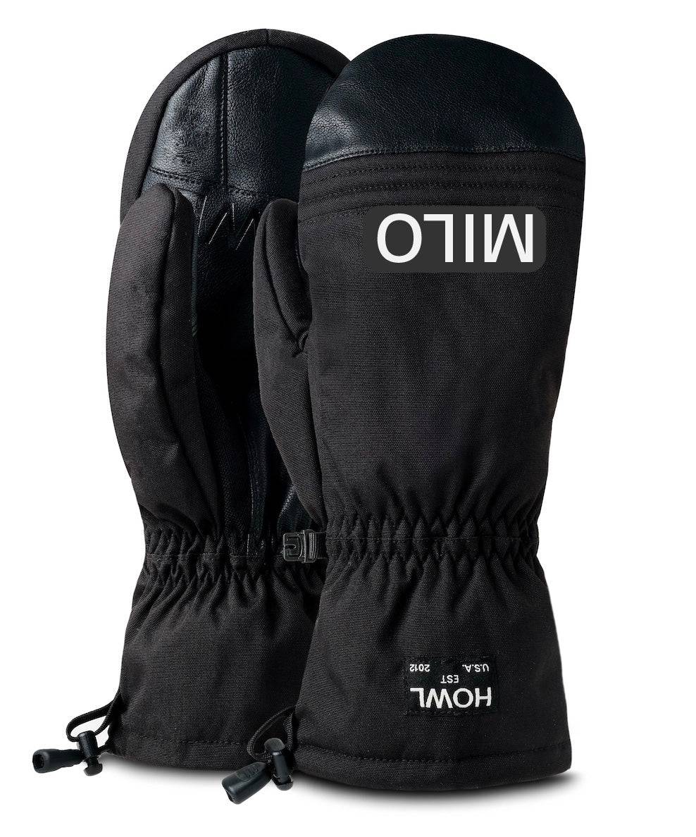 Milo x Howl Team Mitt in Milo Black 2024 - M I L O S P O R T