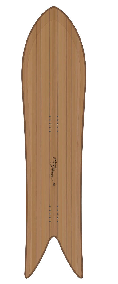 Gentemstick Rocket Fish Snowboard 2025 - M I L O S P O R T
