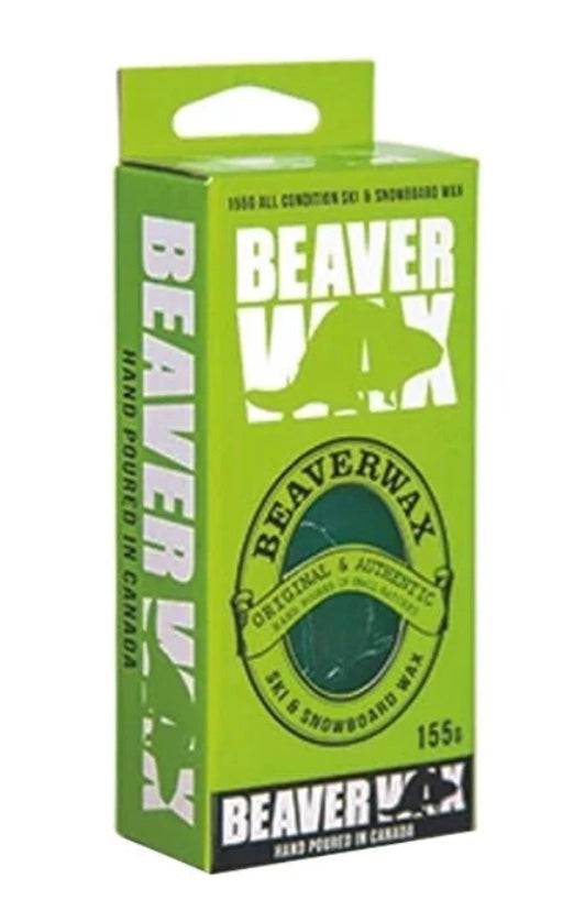 Beaver Wax All Temp Snow Wax in 155 gram package - M I L O S P O R T