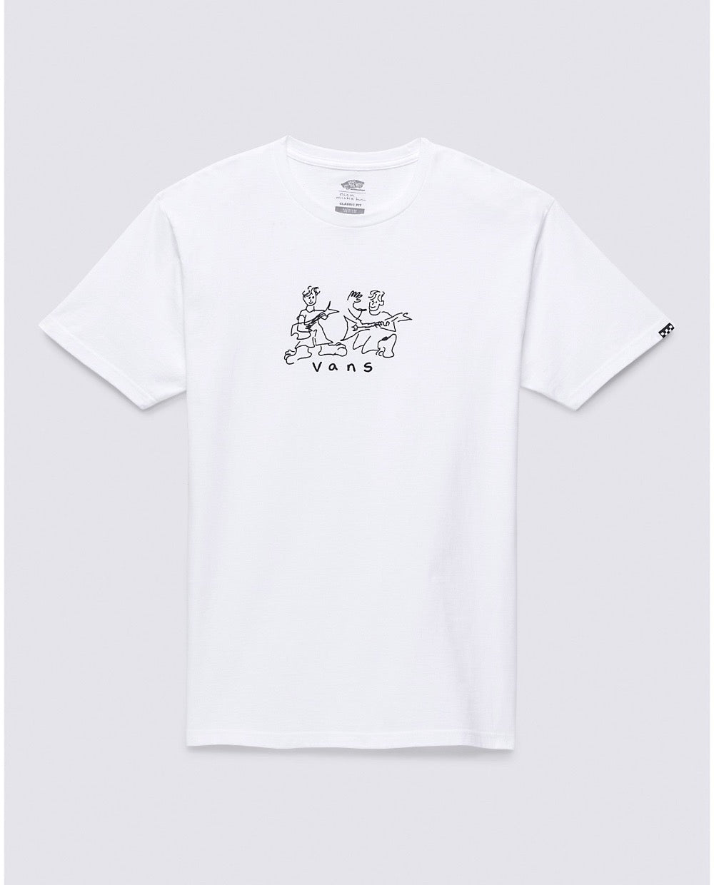 Vans Nick Michel T-Shirt in White - M I L O S P O R T