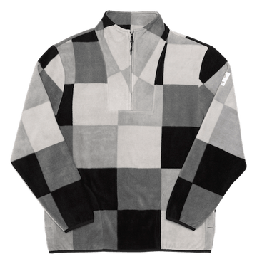 Autumn Vortex Half Zip Fleece in Patchwork 2024