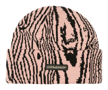 Corduroy Warpwood Beanie in Pink 2024