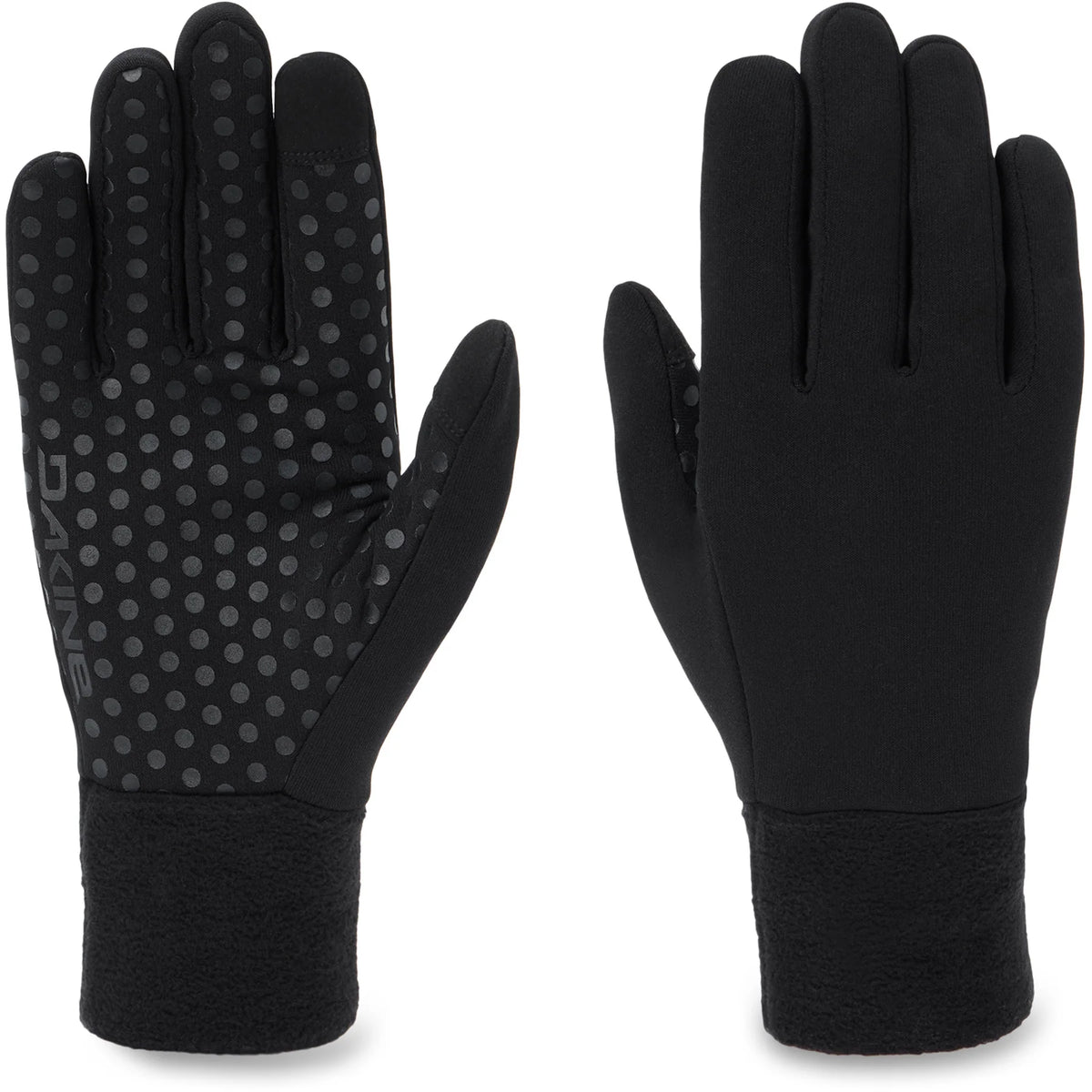 Dakine Women's Camino 2.0 Mitt in black, insulated winter gloves with a cozy, waterproof design for cold weather.