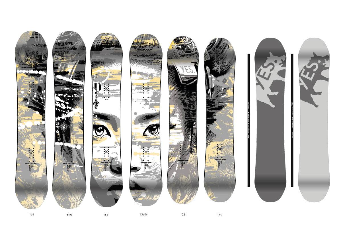 Yes Basic Uninc RDM XTRM Snowboard 2025 - M I L O S P O R T