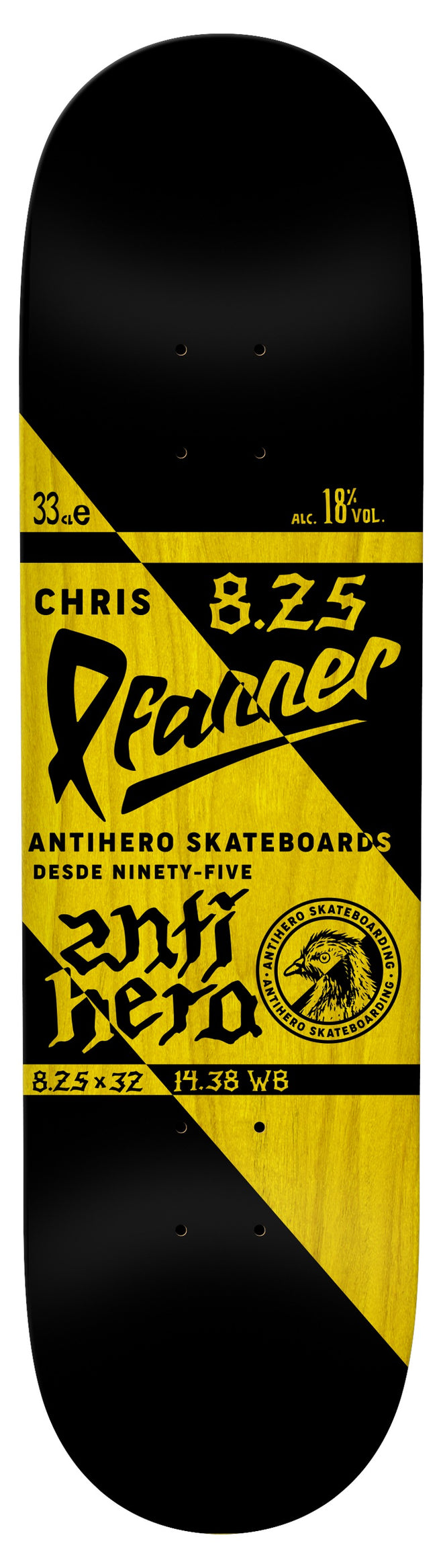 Antihero Pfanner Refrescos Skate Deck - M I L O S P O R T