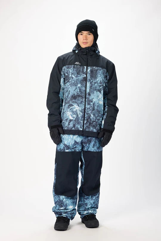 Airblaster Beast 2L Jacket 2027, front view image showing the jacket in Bode Merril color way