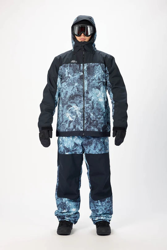 Airblaster Beast 2L Jacket 2027, overview image showing the jacket in Bode Merril color way