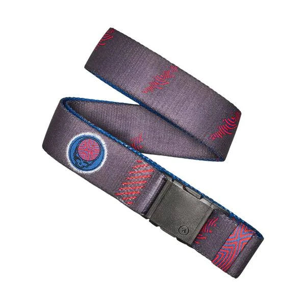 Arcade Grateful Dead We Are Everywhere Belt in Charcoal - M I L O S P O R T