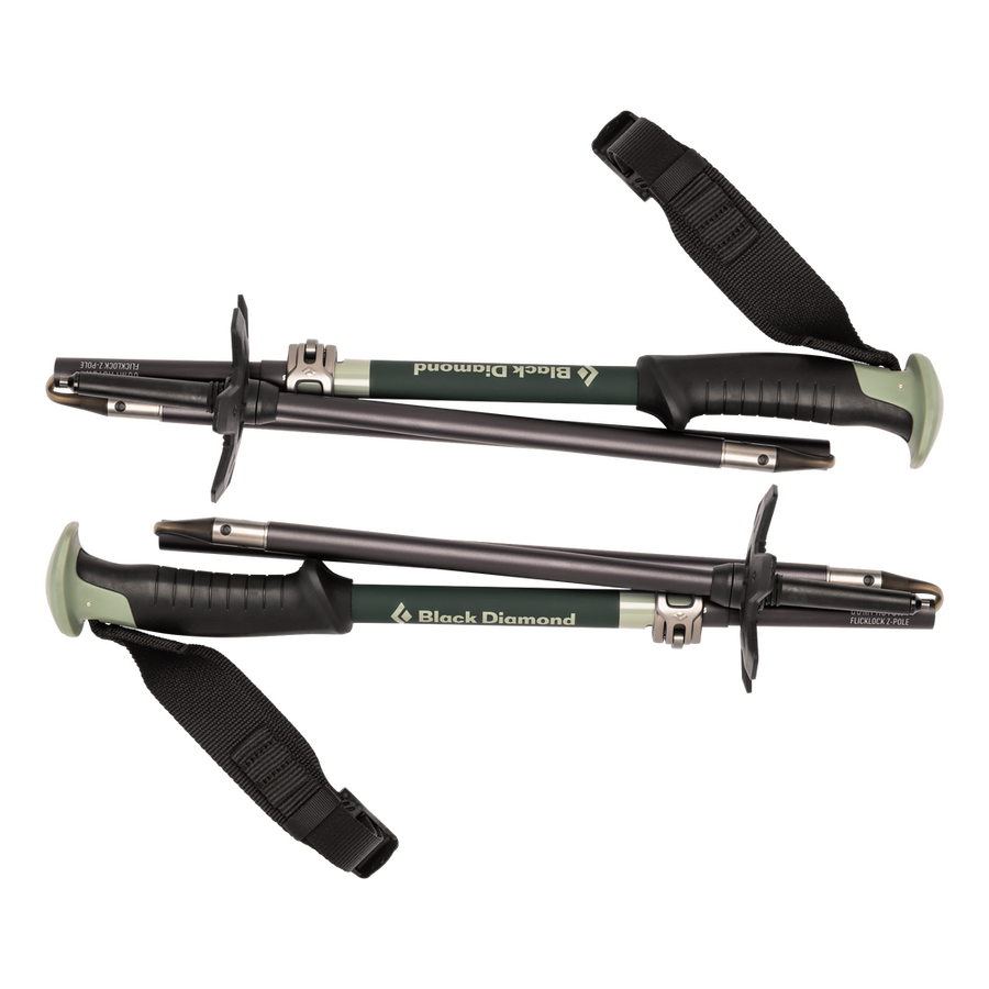 Black Diamond Compactor Ski Poles in Black 2024