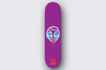 Elenex Courage Mrkovich Skateboard Deck in Assorted Stains