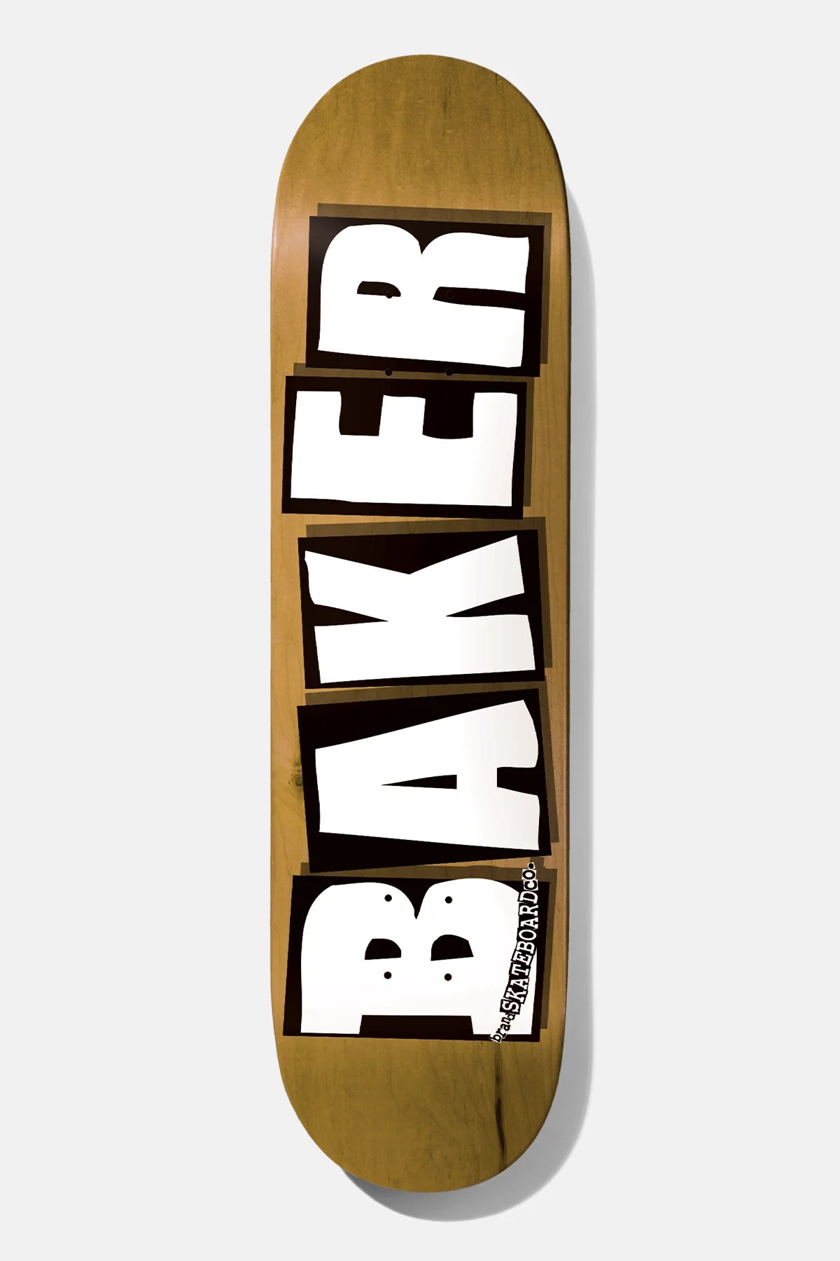 Baker Brand Logo Veneers B2 Skateboard Deck - M I L O S P O R T