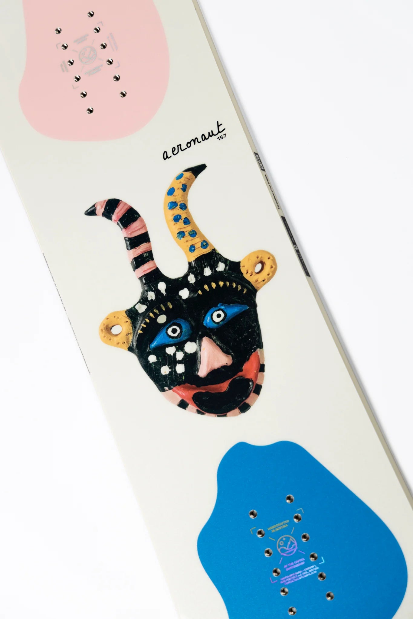 Capita Aeronaut snowboard for 2027, featuring a sleek design and snowboarding graphics, designed for all-mountain riding.