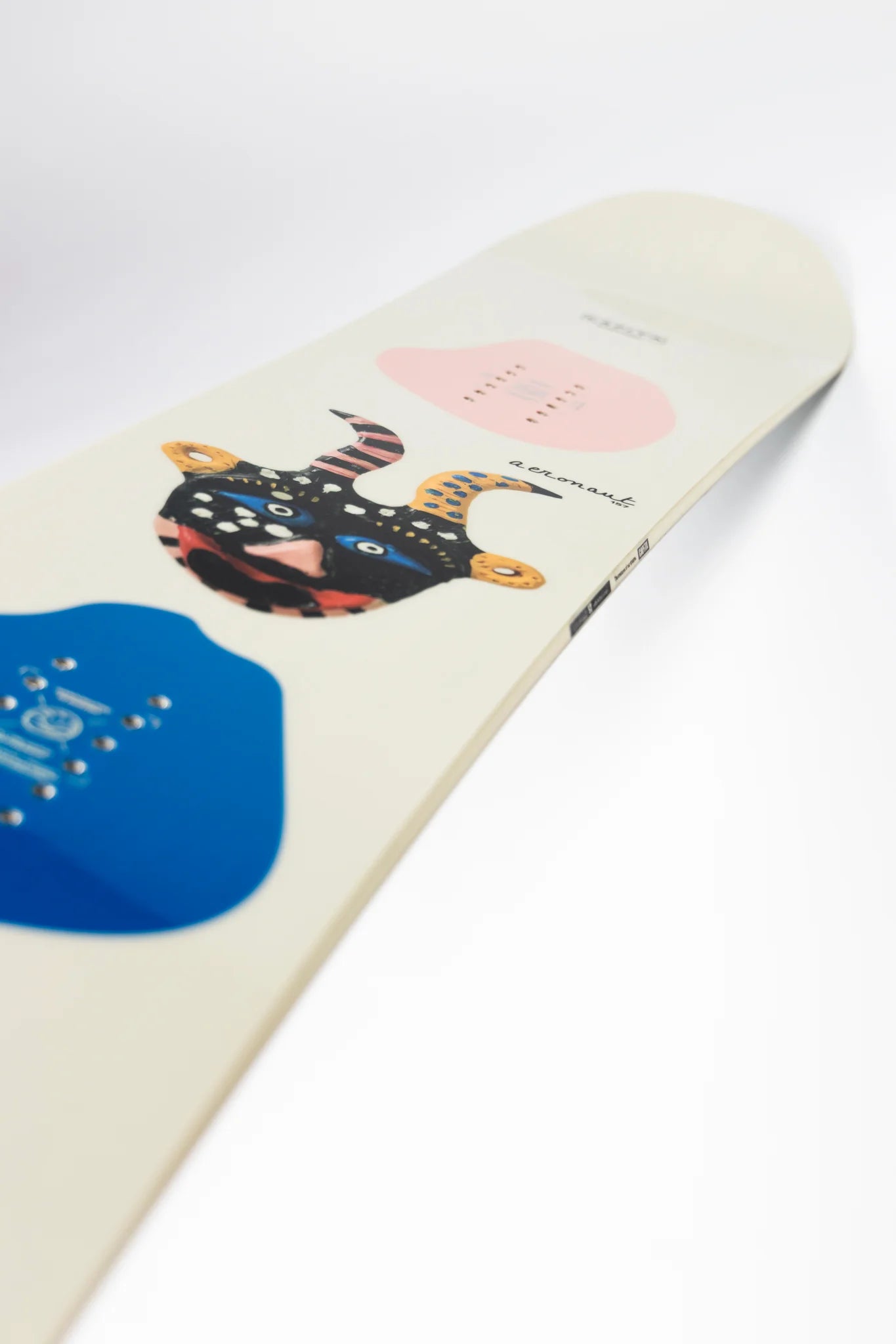 Capita Aeronaut Snowboard 2027, a versatile snowboard with a sleek design, featuring the Capita brand logo and detailed graphics.