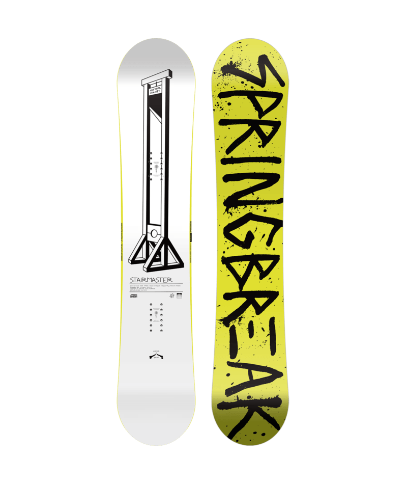 Capita SB Stairmaster snowboard for 2027, featuring a sleek snow design and durable construction, displayed on a white background.