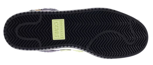 Converse AS-1 Pro Ox Skate Shoe in Plum Cove Black and Citron Yellow