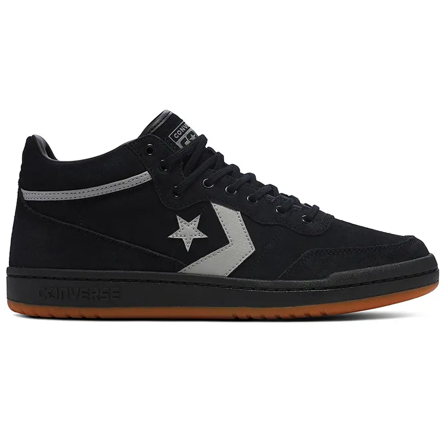 Converse Fastbreak Pro Mid Skate Shoe in Black, Grey Area, and Gum - M I L O S P O R T