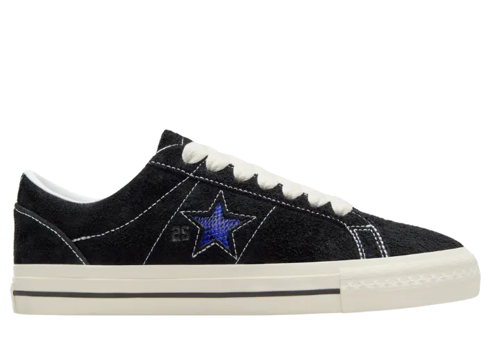 Converse Cons x Quartersnacks One Star Pro in Black and Hyper Blue - M I L O S P O R T