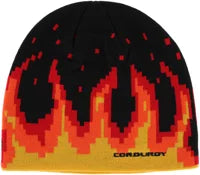 Corduroy Digi Flames Beanie