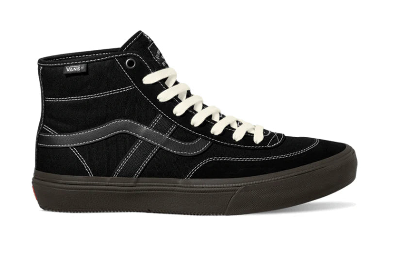 Vans Crockett High in Black & Chocolate