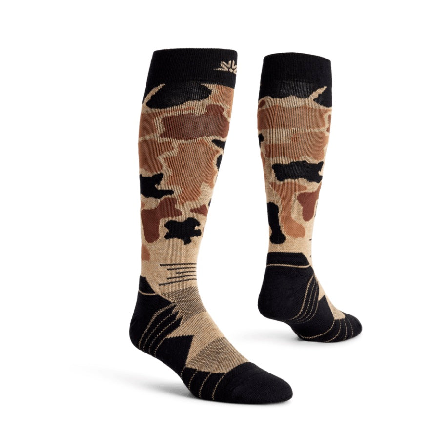 Autumn Service Duck Camo Snow Socks 2026 - M I L O S P O R T