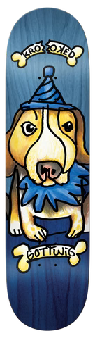 Krooked Gottwig Blueberry Skateboard Deck