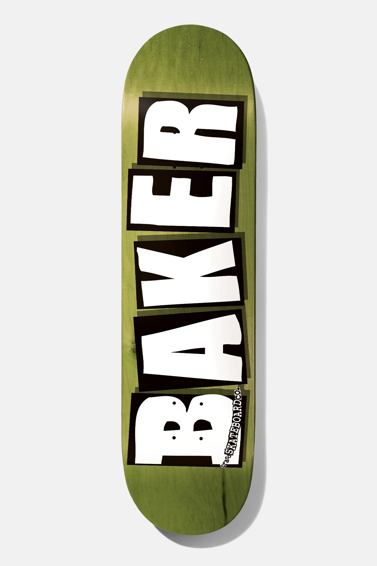 Baker Brand Logo Veneers B2 Skateboard Deck - M I L O S P O R T