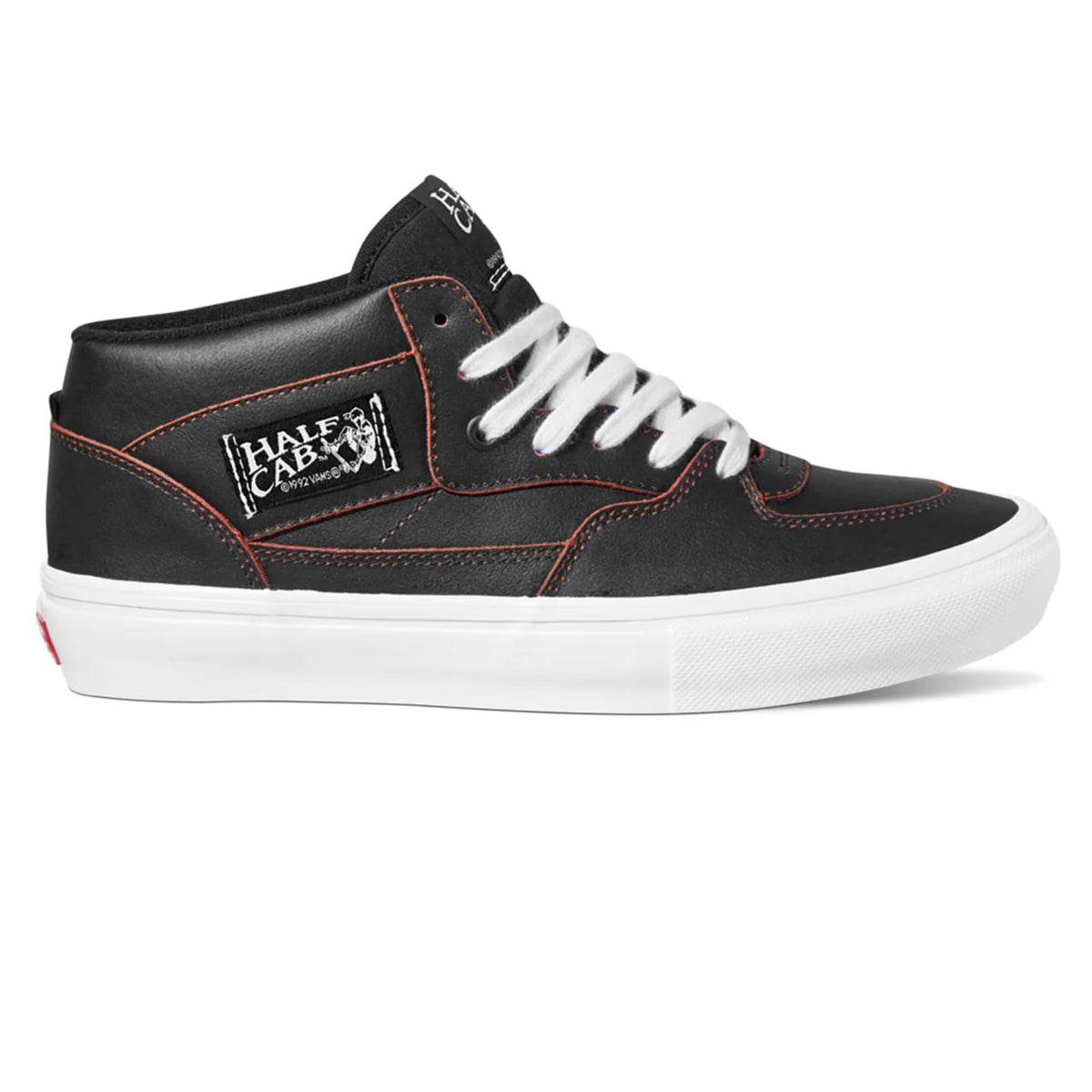 Men\'s Size‎ 8 / VANS Skateboarding Half Cab Wearaway Black / Orange Shoes Vans Skate Half Cab Wearaway Skateboard Shoe - Black/Orange main image 4