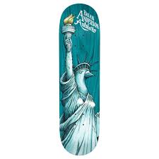 Krooked Antihero BA Libirdity 9.0 skateboard deck with graphic design, ideal for street skating and tricks.