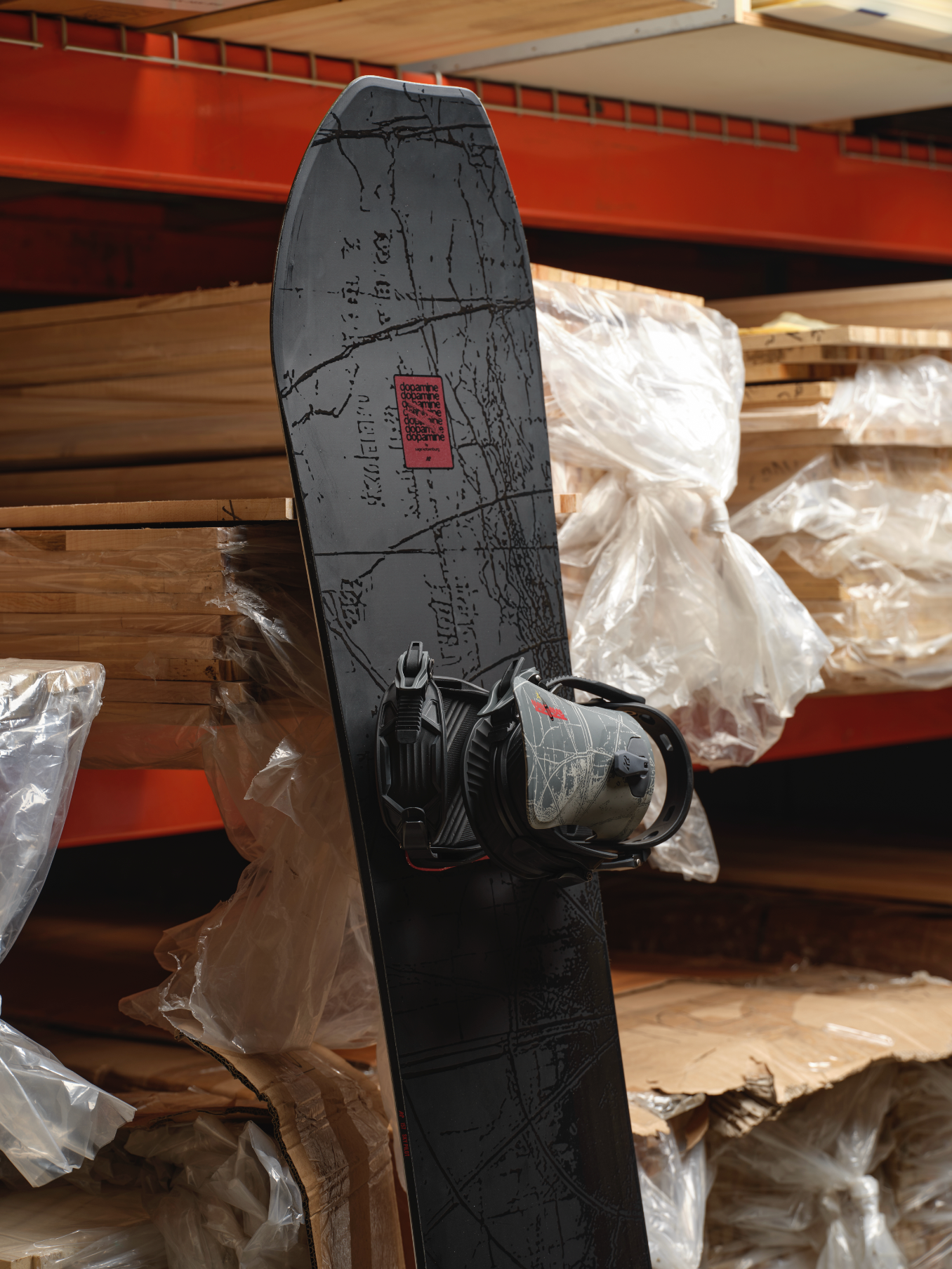 K2 Sky Pilot Snowboard 2027 with nose design, showcasing the K2 brand logo and sleek snowboard surface.