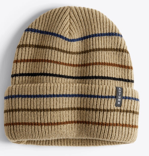 Autumn Multi Stripe Beanie 2026 - M I L O S P O R T
