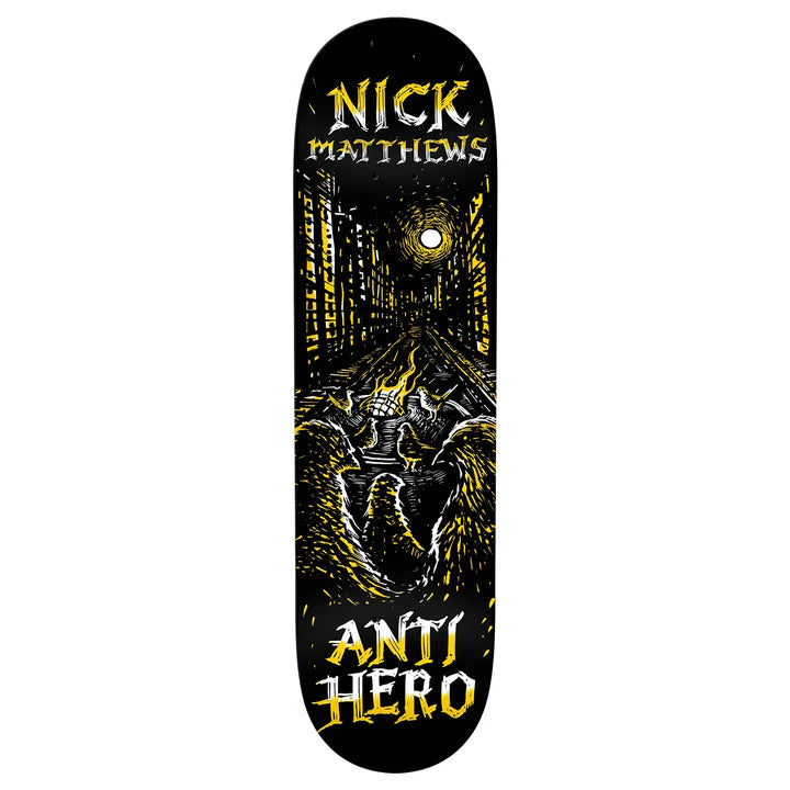 Antihero Matthews Fireside Skateboard Deck – 8.5”