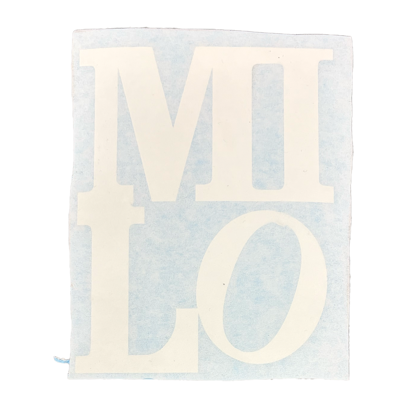 Milo Love XL Sticker