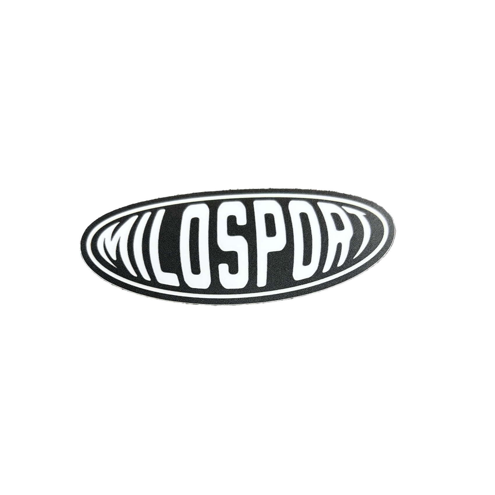 Milo Oval M Sticker