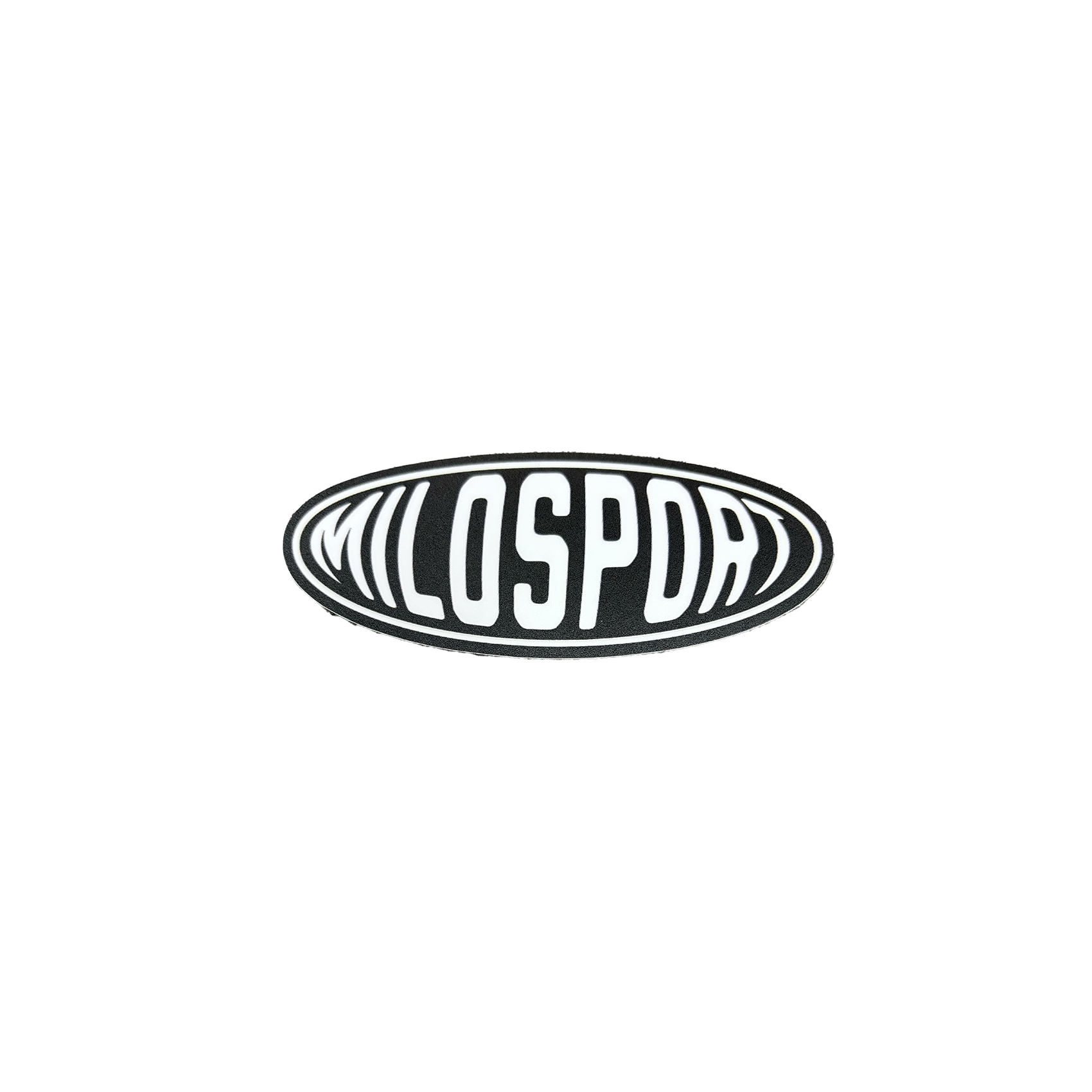 Milo Oval S Sticker