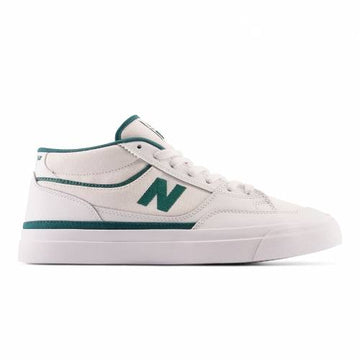 New Balance Numeric Franky Villani 417 Skate Shoe in White and Green