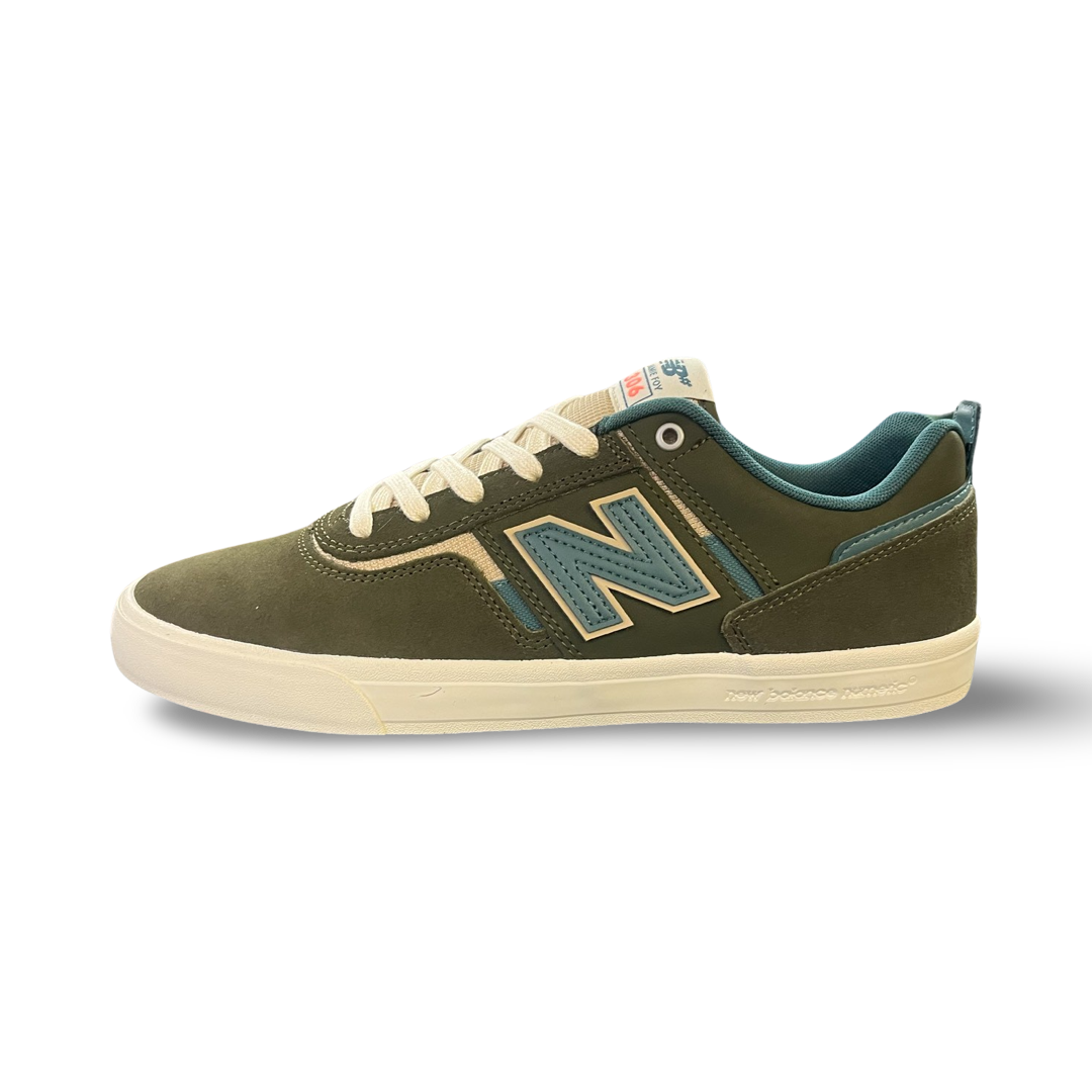 New Balance Numeric 306 Foy Skate Shoe in Dark Olive and Spruce - M I L O S P O R T