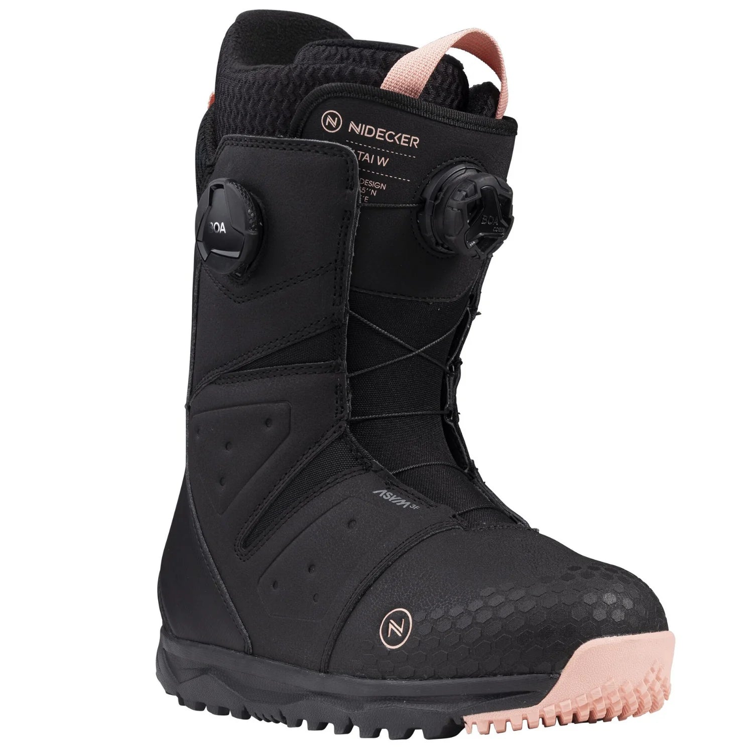 Nidecker Altai Womens Boa Snowboard Boot in Black - M I L O S P O R T