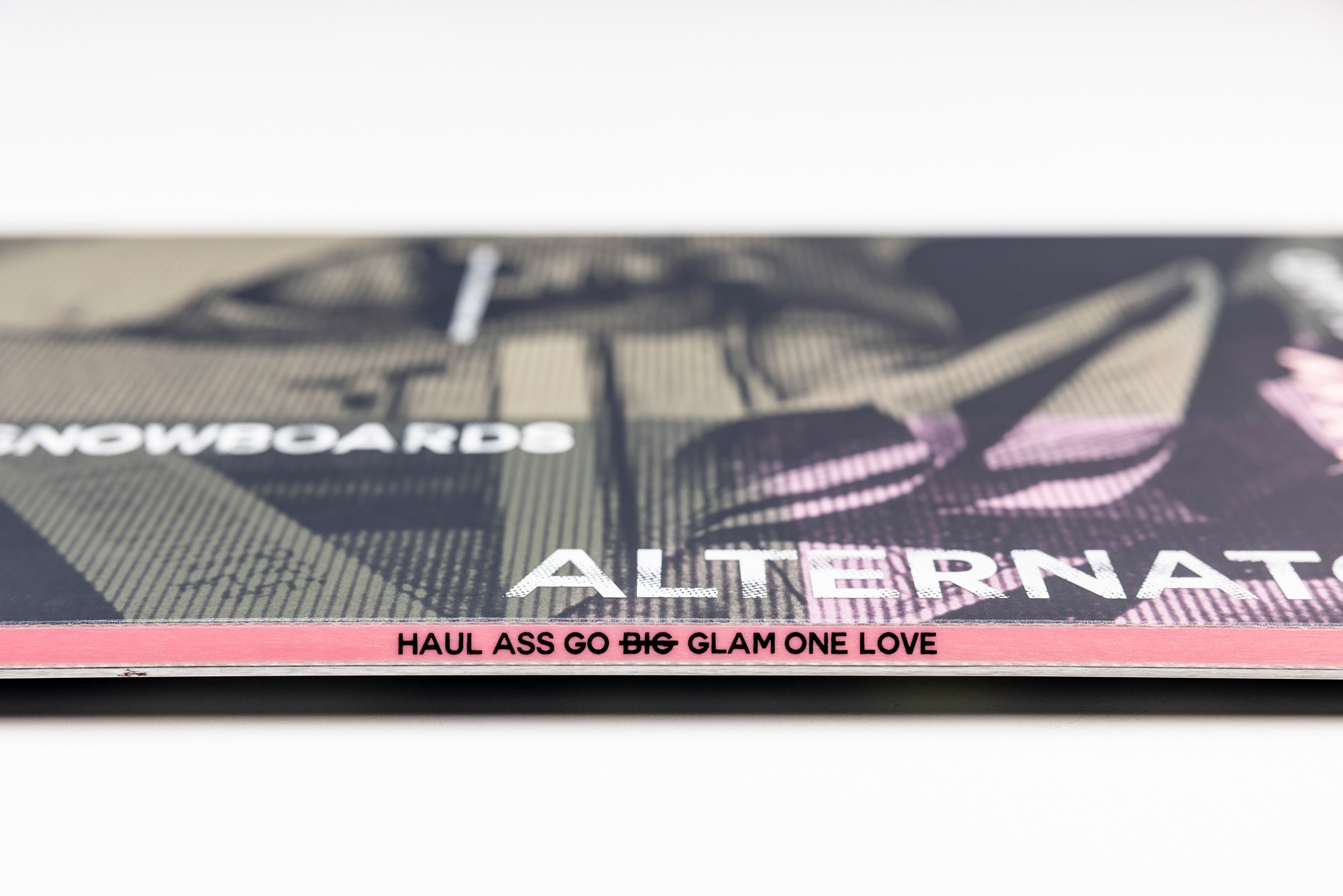 Nitro Alternator X Hailey women's snowboard with detailed graphic design, ready for winter snowboarding adventures.