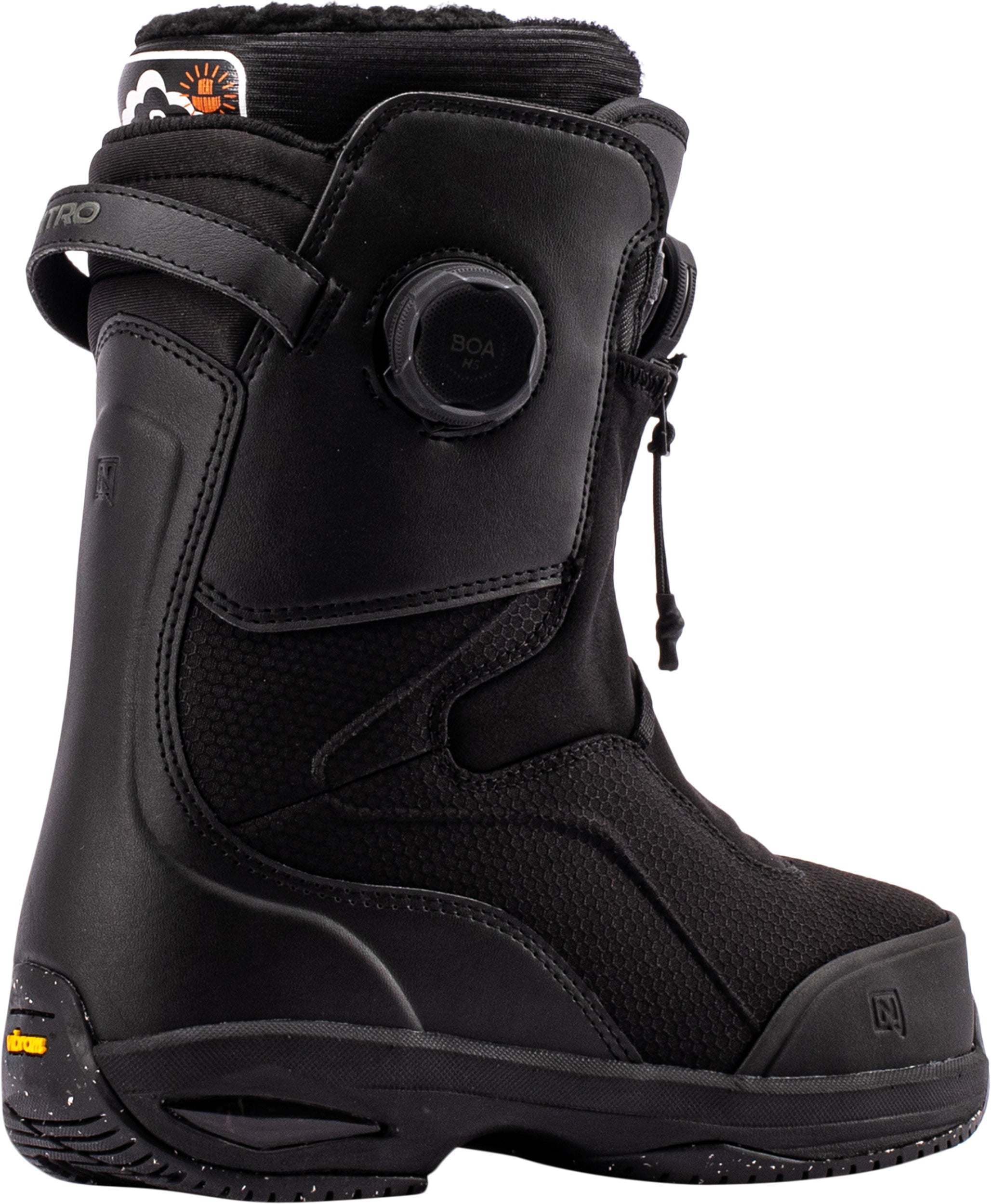 Nitro Fate Boa Black Snowboard Boots 2027 Milosport 2